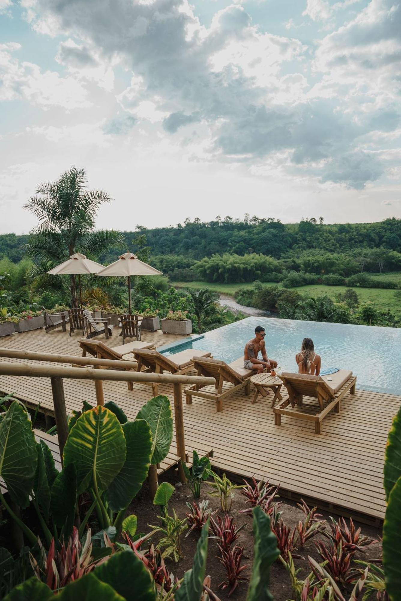 Glamping Entre Rios Hotel Calarca Bagian luar foto