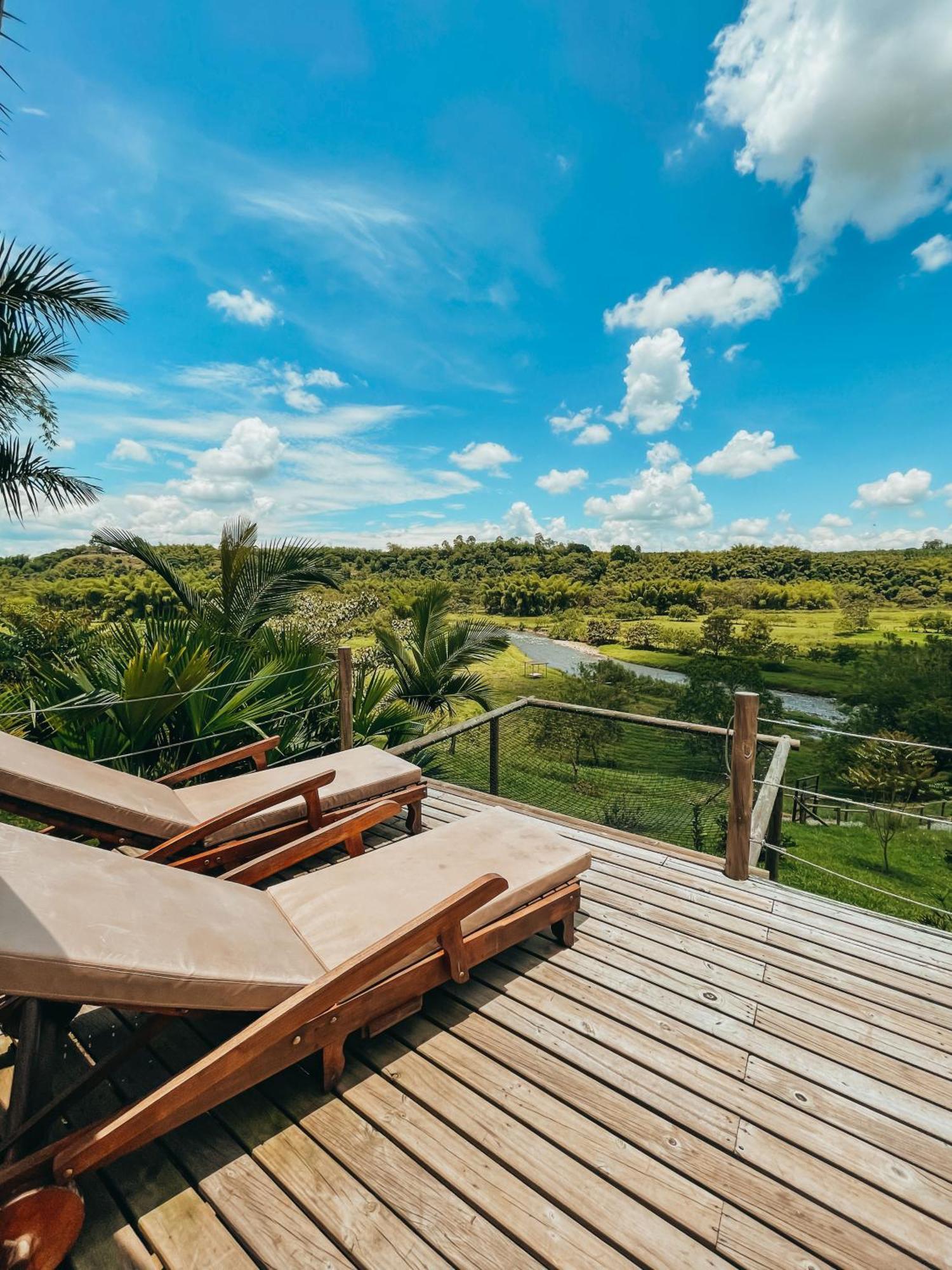 Glamping Entre Rios Hotel Calarca Bagian luar foto